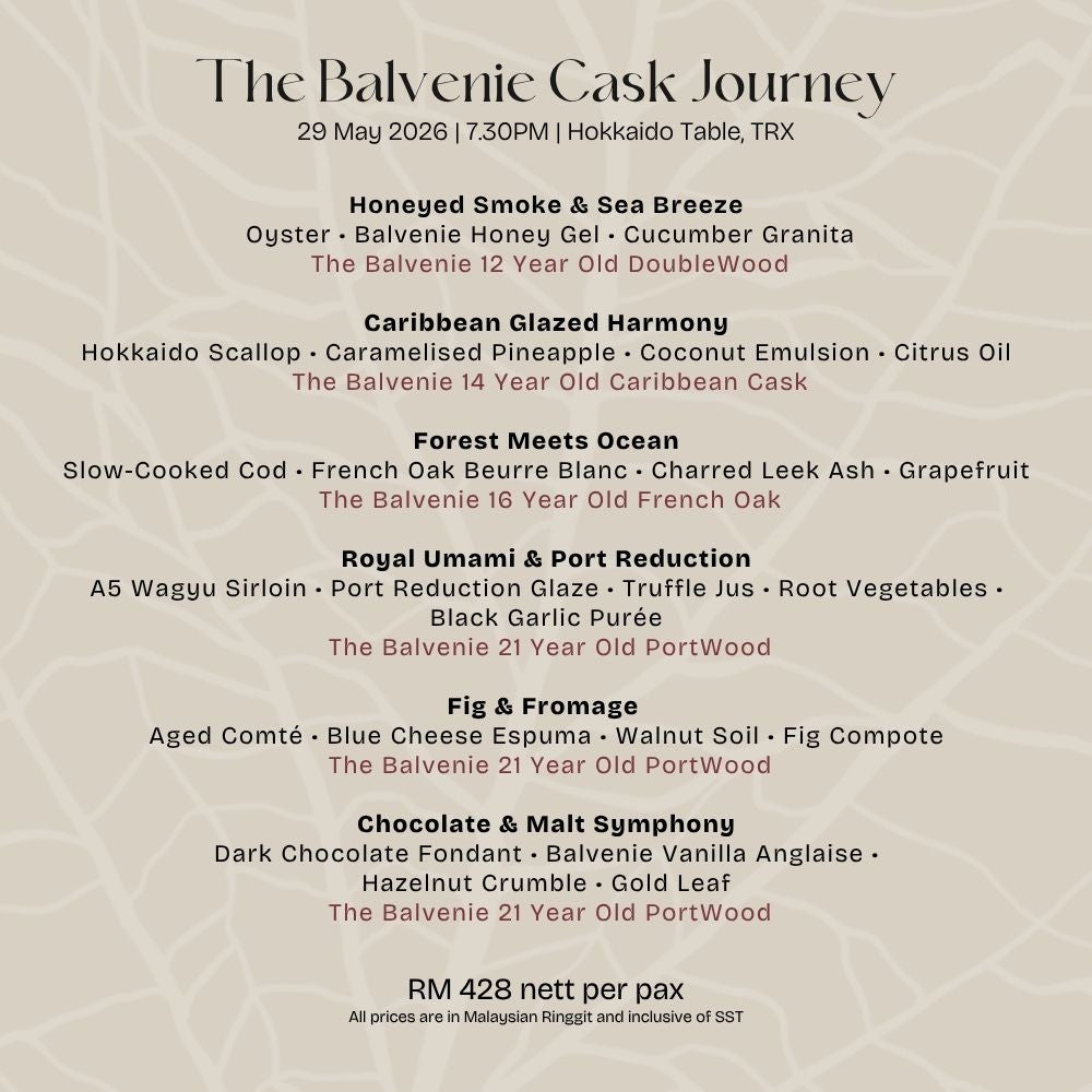 Chef's Table: The Balvenie Cask Journey