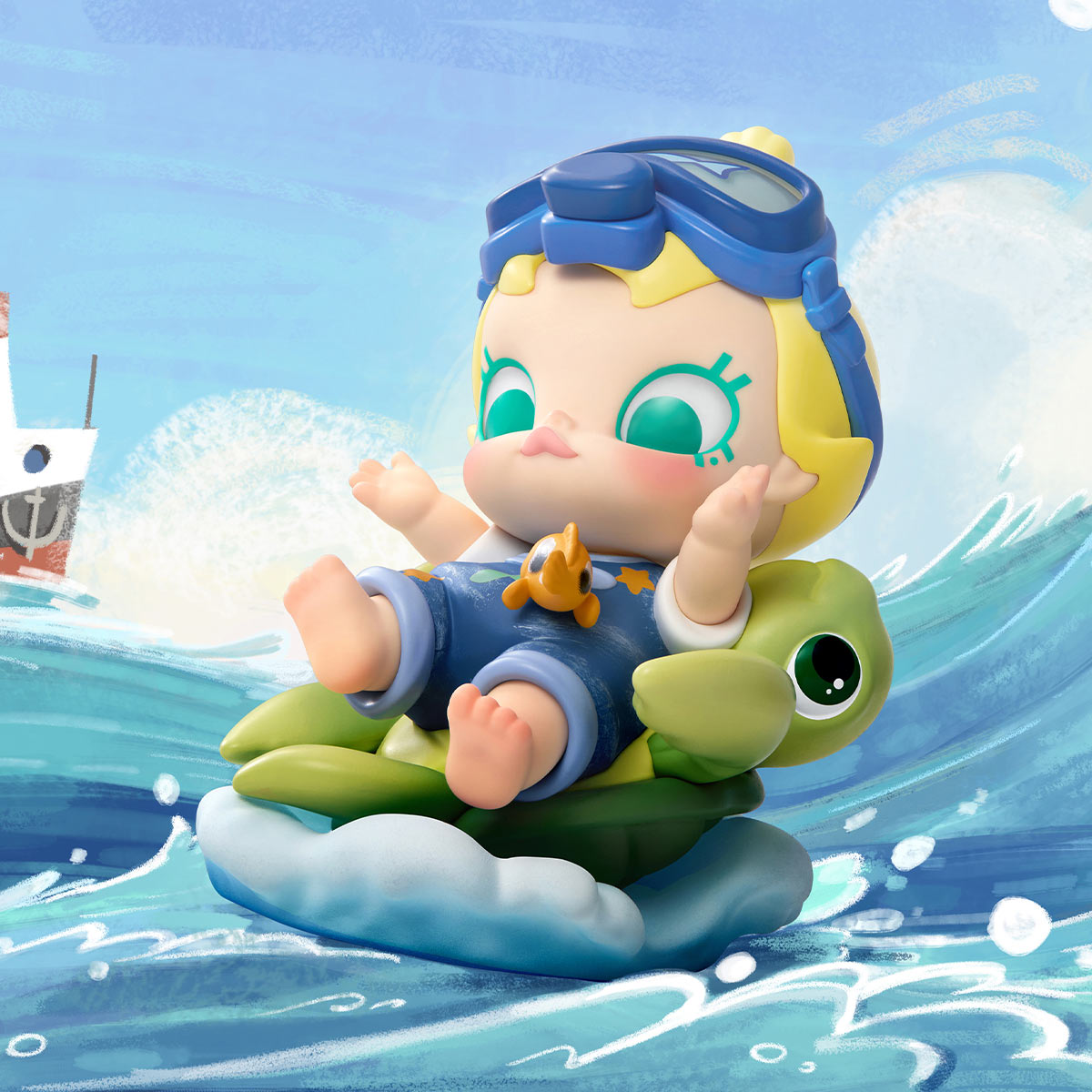 POP MART Baby Molly My Huggable Discovery Series Figures