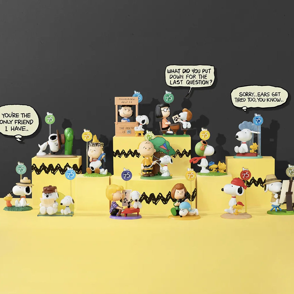 POP MART Peanuts 75th Anniversary Snoopy Comic Life Series (Blind Box)
