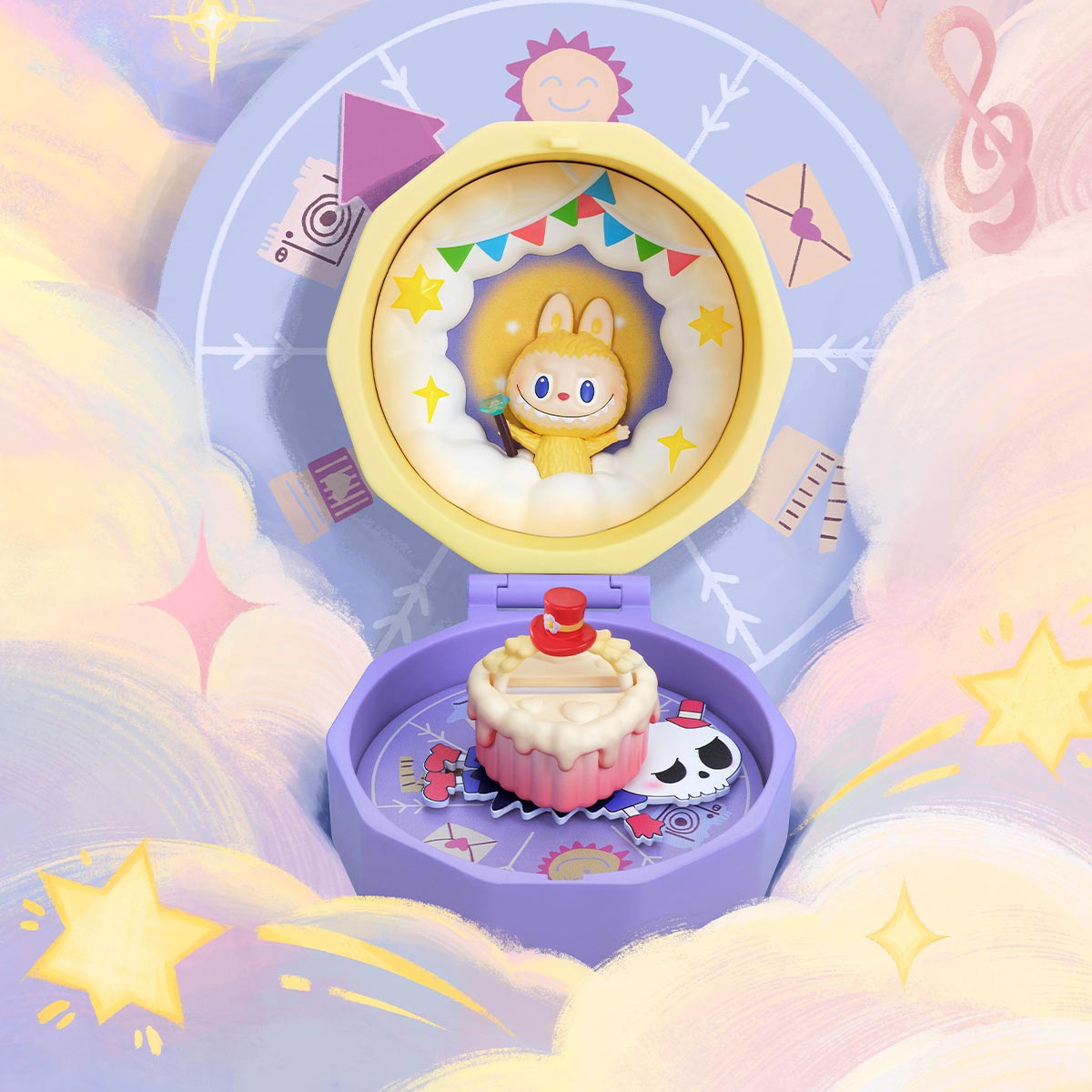 POP MART Romantic Ring Box Series 4 Scene Sets (Blind Box)