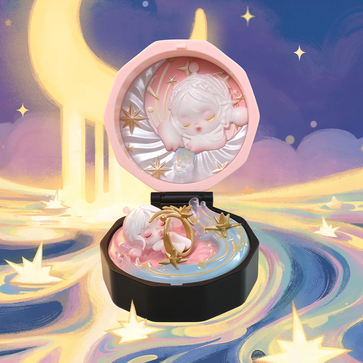 POP MART Romantic Ring Box Series 4 Scene Sets (Blind Box)