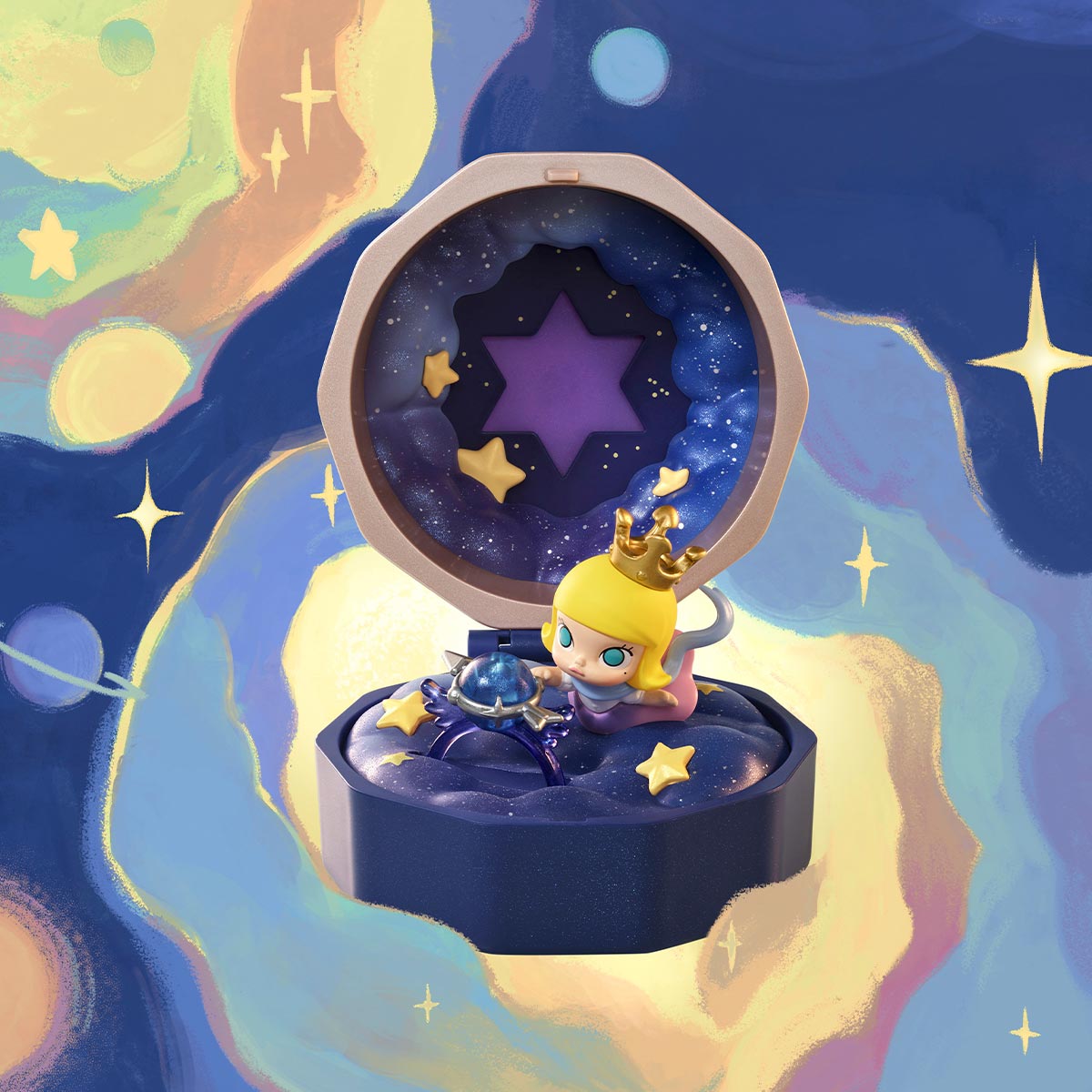 POP MART Romantic Ring Box Series 4 Scene Sets (Blind Box)