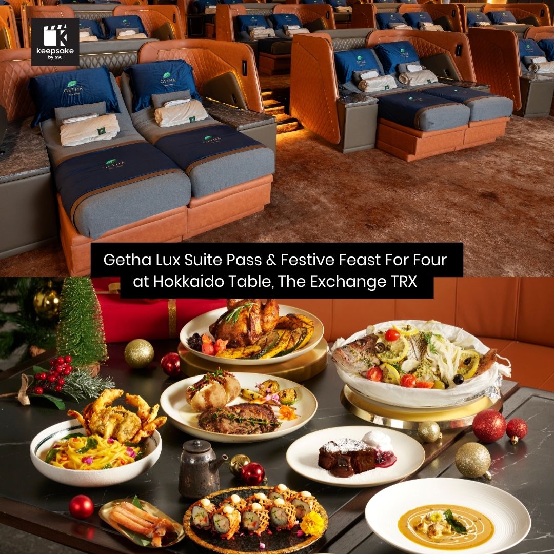 Getha Lux Suite Pass & Hokkaido Table Festive Feast For 4 at TRX