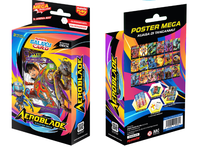 MONSTA Galaxy Card : Starter Deck Aeroblade 11