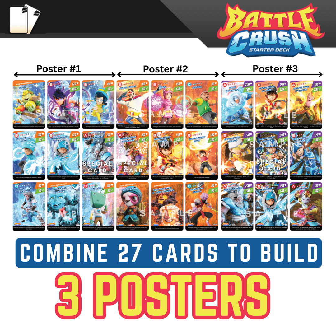 Monsta GALAXY CARD: STARTER DECK BATTLE CRUSH