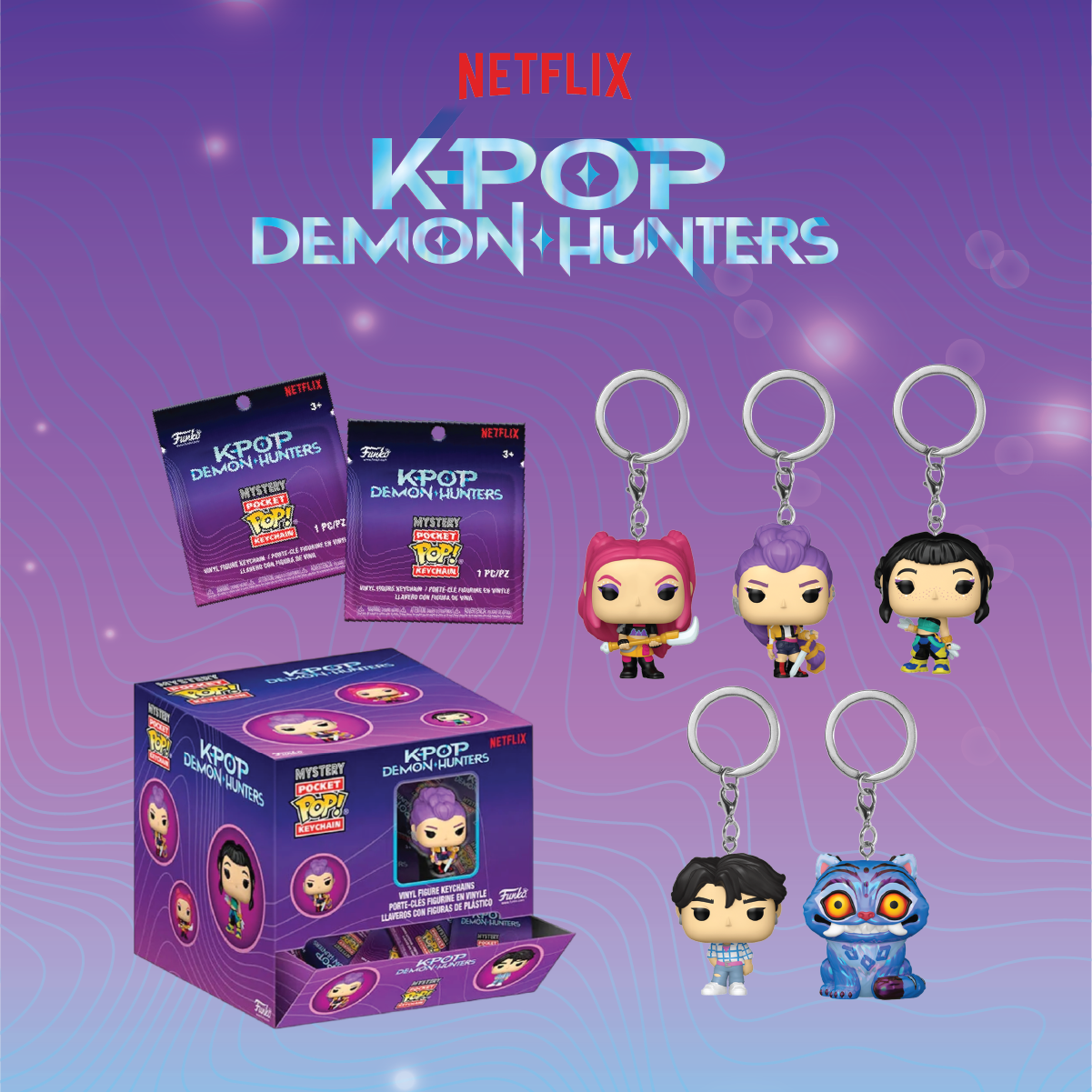 FUNKO Pocket Pop! Keychain: K-Pop Demon Hunters - Blind Pack