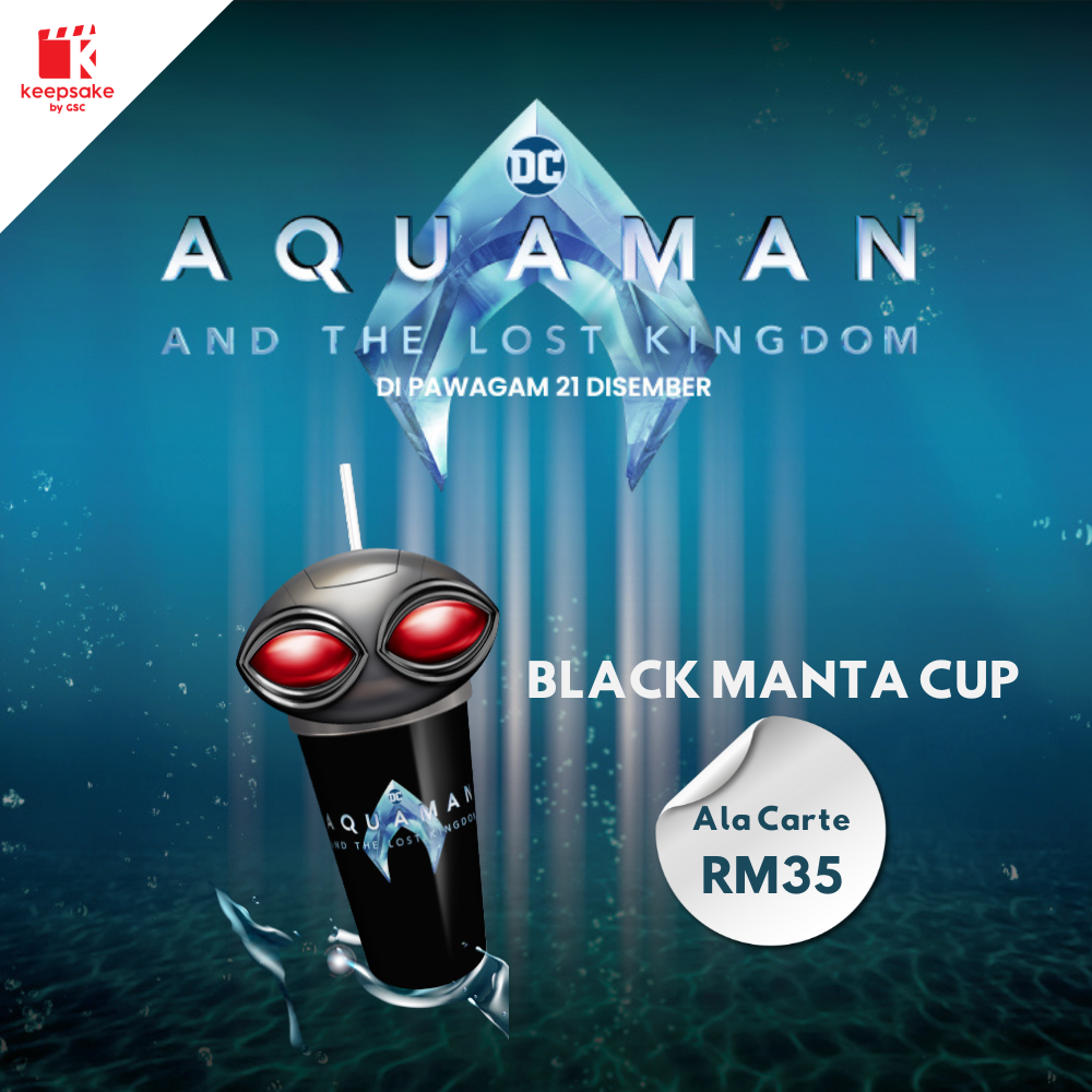 Aquaman & The Lost Kingdom - Black Manta Cup