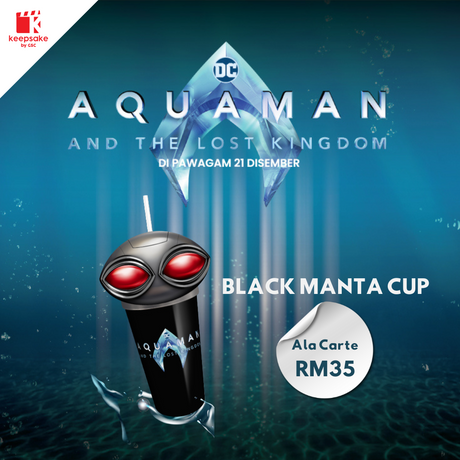 Aquaman & The Lost Kingdom - Black Manta Cup