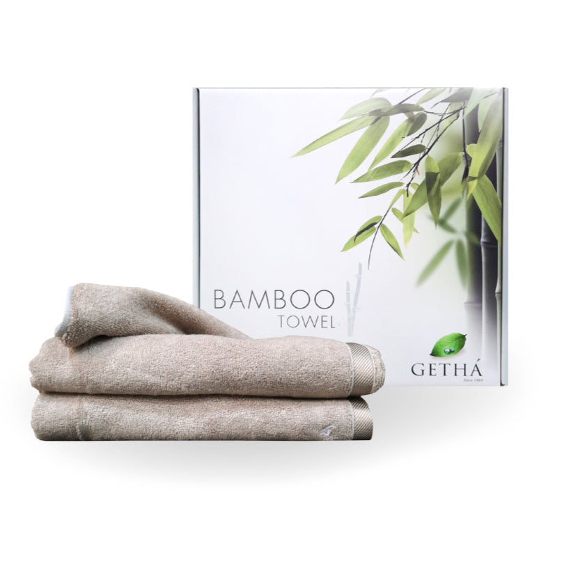 Getha Bamboo Towel - Brown