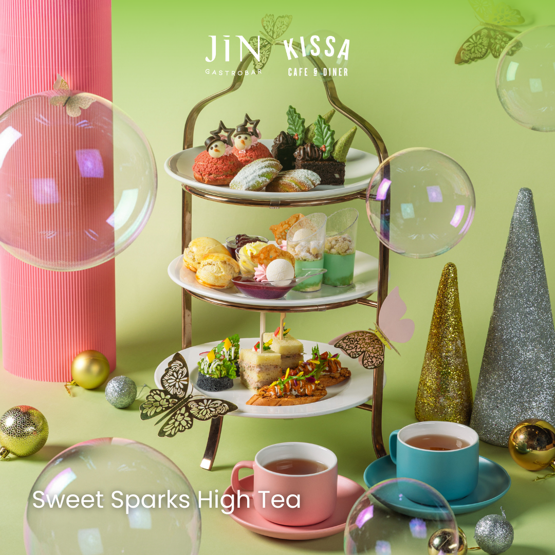 Getha Lux Suite & JIN Gastrobar Sparked Indulgence 3-Course Festive Set at The Gardens Mall