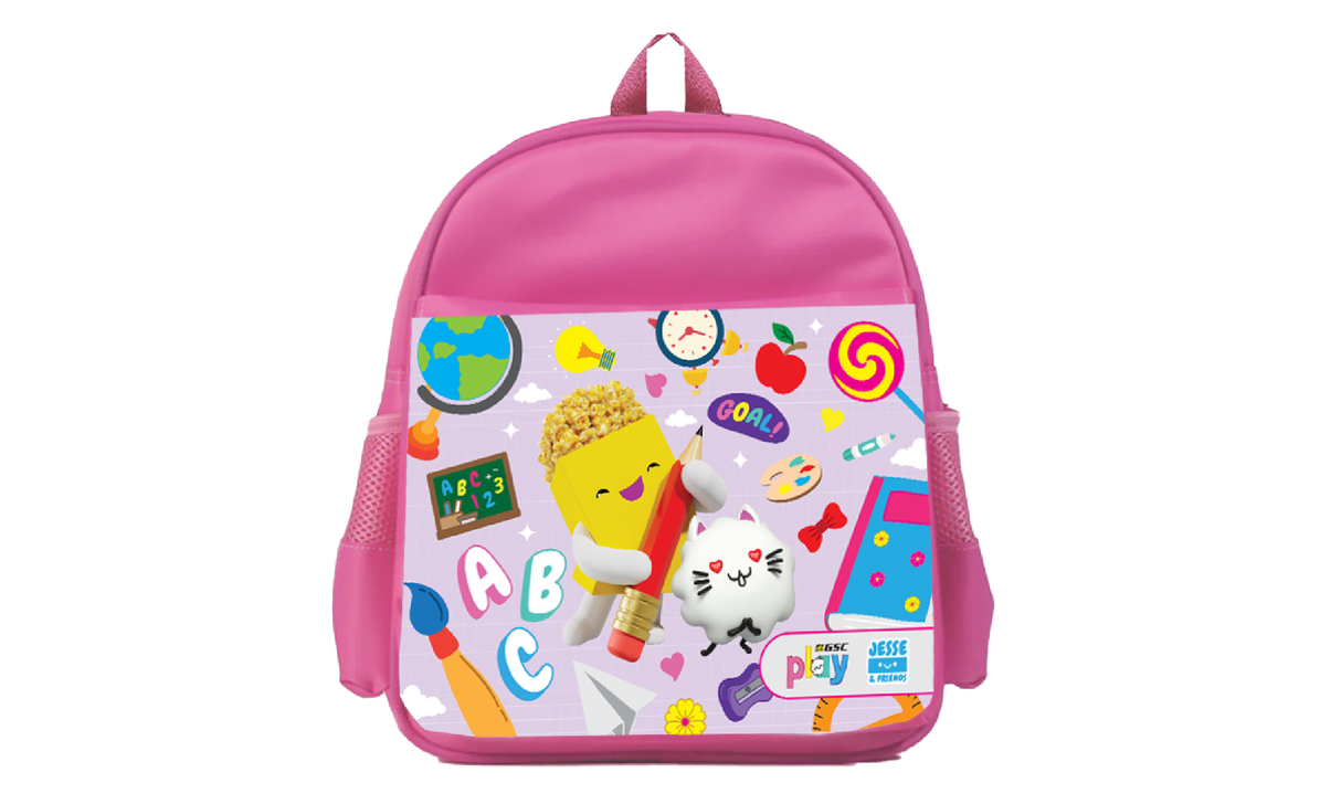 Jesse & Friends Backpack, Water Bottles & Stickers!