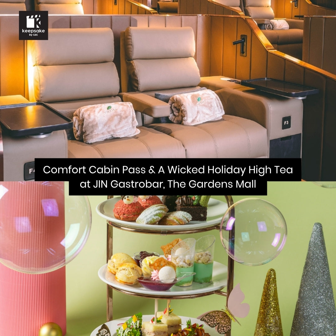 Getha Lux Suite & JIN Gastrobar Sparked Indulgence 3-Course Festive Set at The Gardens Mall