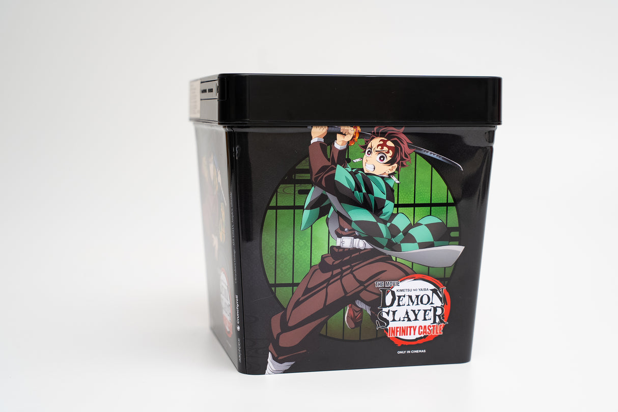 GSC Exclusive Demon Slayer 130oz Square Popcorn Tin with Infinity LED Lid