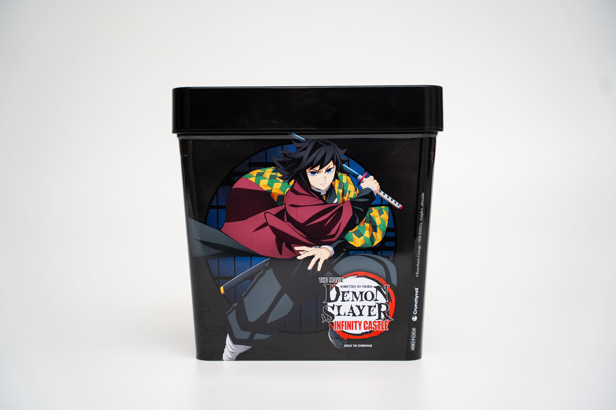 GSC Exclusive Demon Slayer 130oz Square Popcorn Tin with Infinity LED Lid