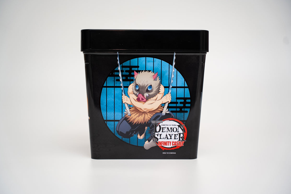 GSC Exclusive Demon Slayer 130oz Square Popcorn Tin with Infinity LED Lid