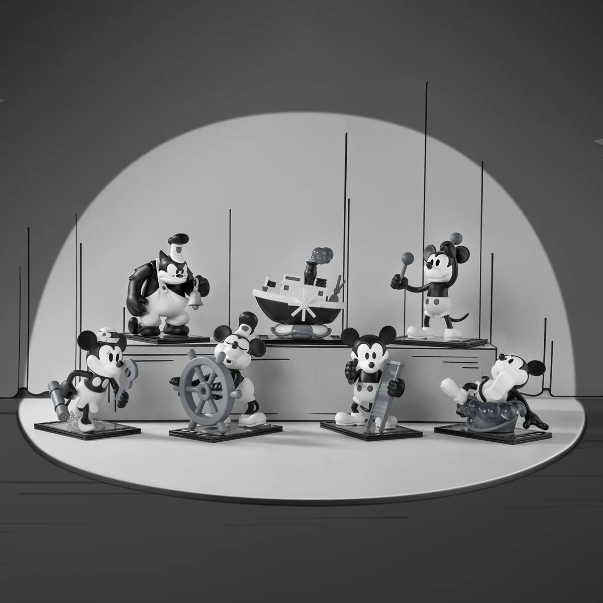 Disney Steamboat Willie Series Figures (Blind Box)