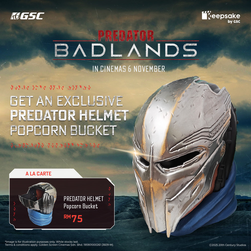 GSC Exclusive Predator Helmet Popcorn Bucket