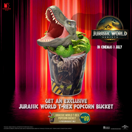 GSC Exclusive Jurassic World T-Rex Popcorn Bucket