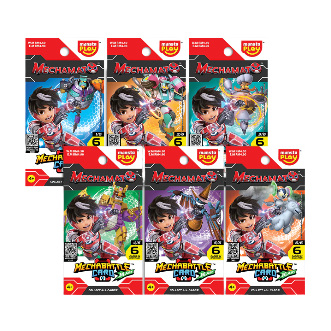 Mechabattle Card : PEK BLAST (Per Pack)