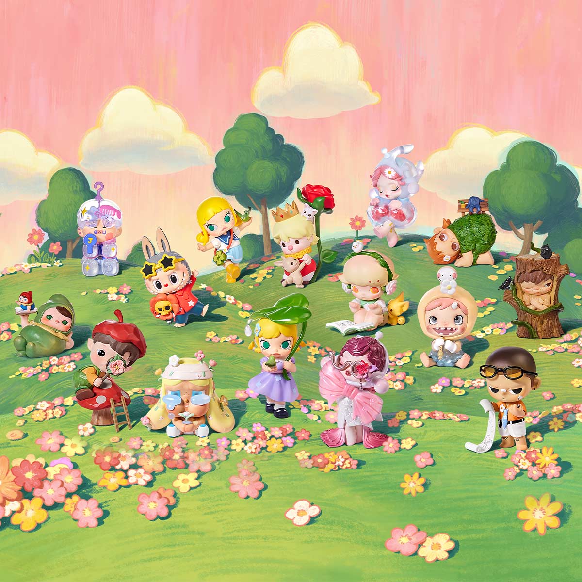 POP MART Hand in Hand Series Figures (Blind Box)