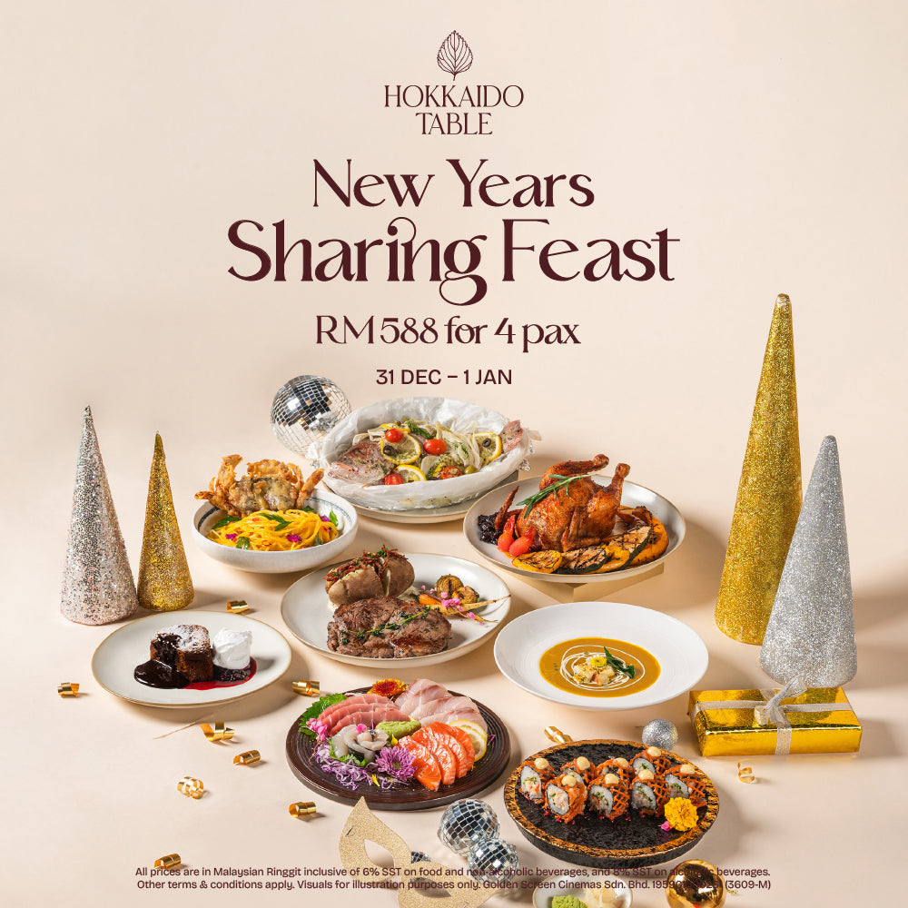 New Years Sharing Menu at Hokkaido Table, The Exchange TRX