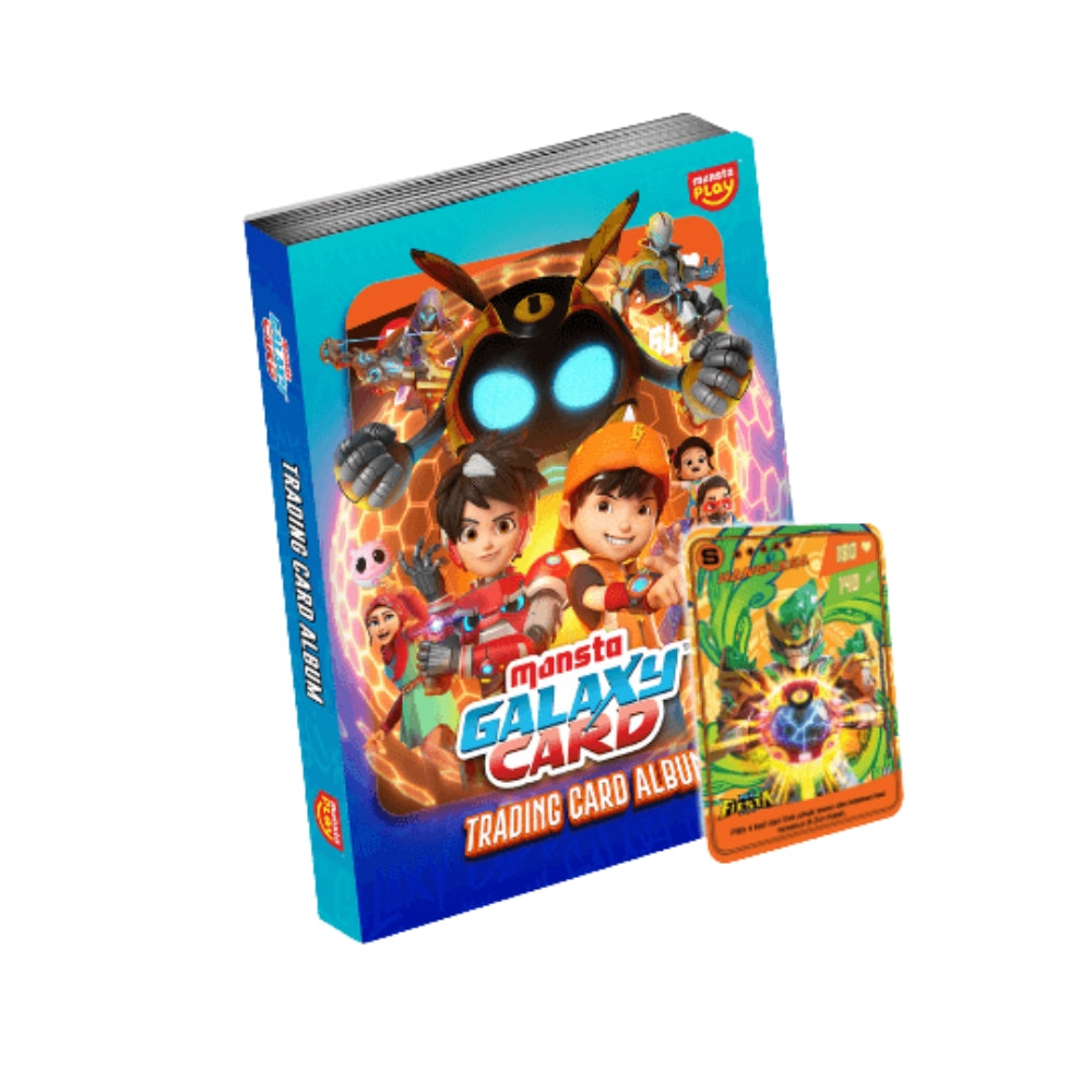 MONSTA Trading Album-Holds Stickers, Cards & More!