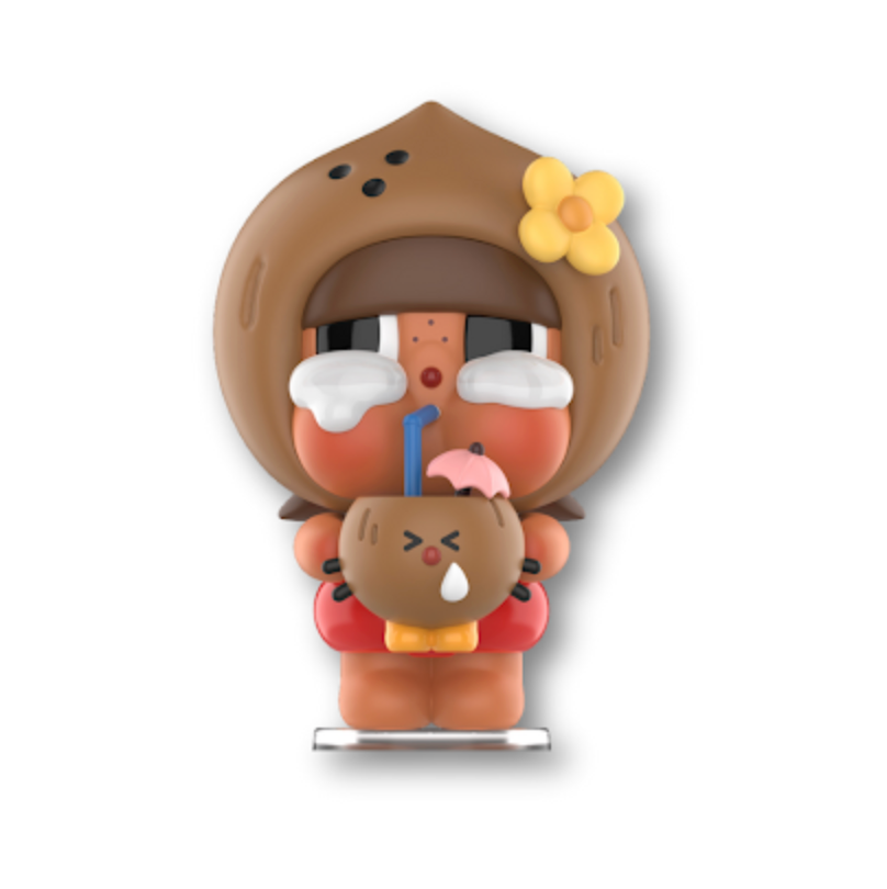 POP MART CRYBABY Coconut Figure - Brown