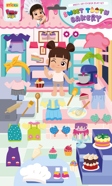 MONSTA Sticku Papa Pipi-Perfect for Scrapbooks, Gifts & Crafts