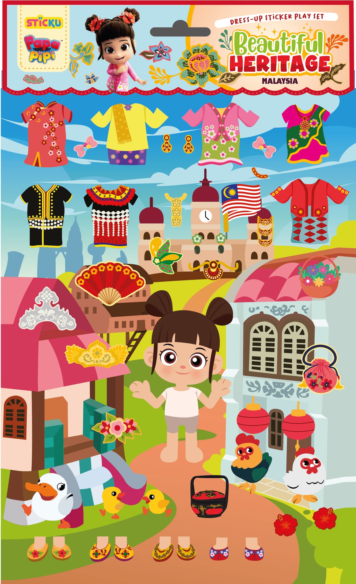 MONSTA Sticku Papa Pipi-Perfect for Scrapbooks, Gifts & Crafts