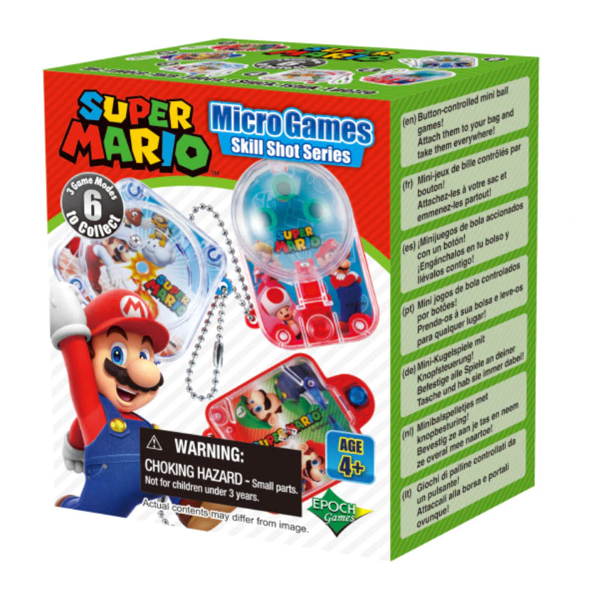 Super Mario Micro Games Skill Shot Series (Assorted)