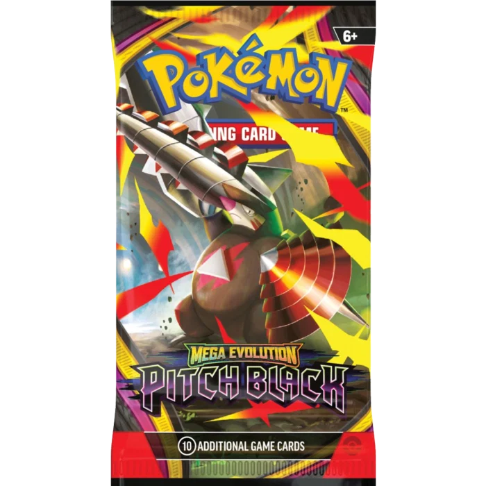 Pokémon TCG: Mega Evolution (ME05) Pitch Black - 3X Booster Packs