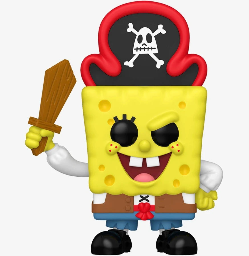 FUNKO POP! Spongebob Movie (Spongebob Squarepants, Patrick Star, Squidward Tentacles & Flying Dutchman (Glow)