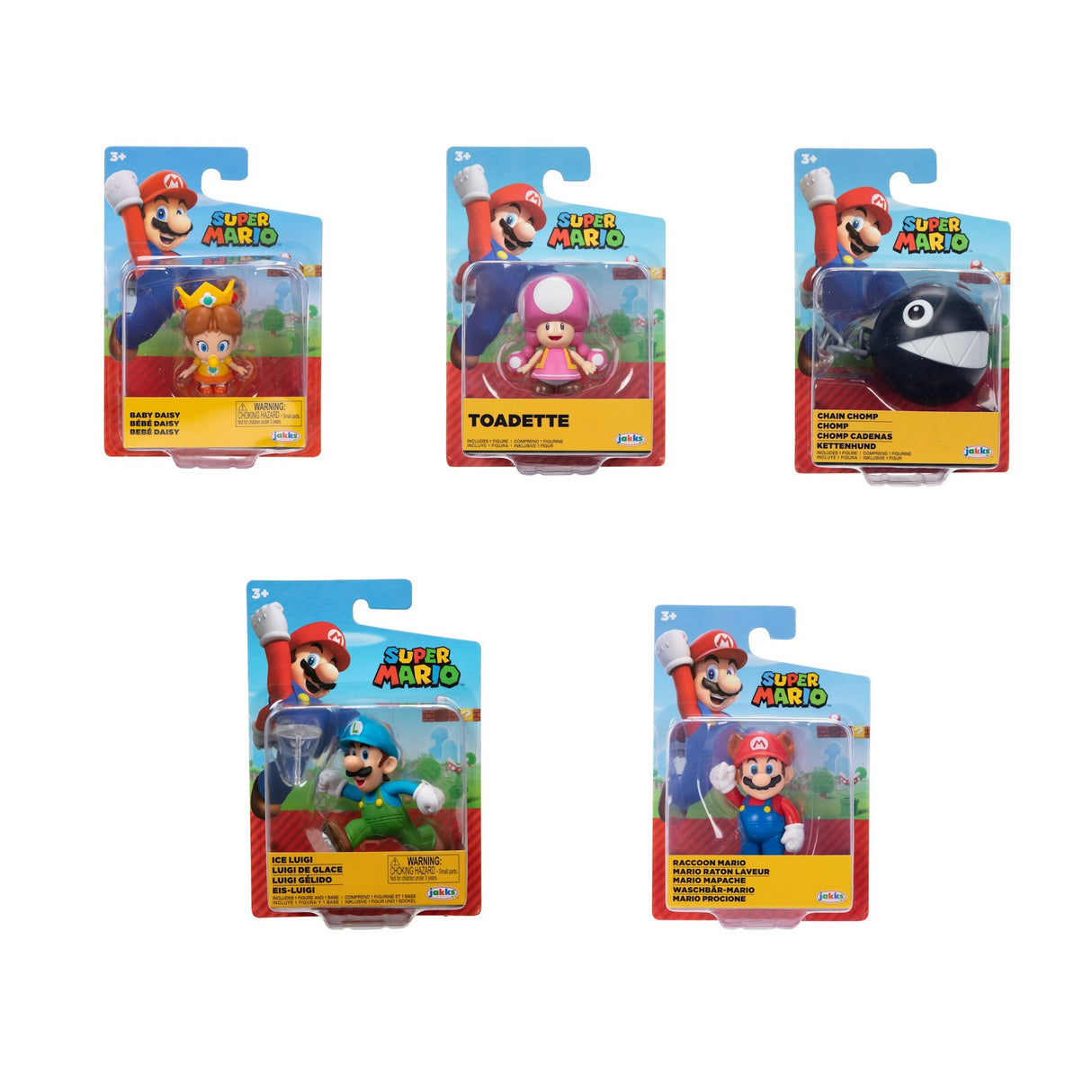 Super Mario 2.5-inch Action Figure W55 (Assorted)
