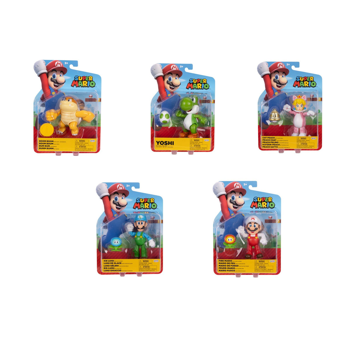 Super Mario 2.5-inch Action Figure W46 (Assorted)