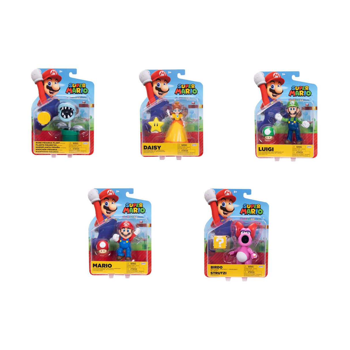 Super Mario 2.5-inch Action Figure W47 (Assorted)