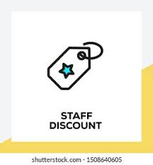 Staff Discount 25% Off