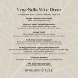 Vega Sicilia Wine Dinner