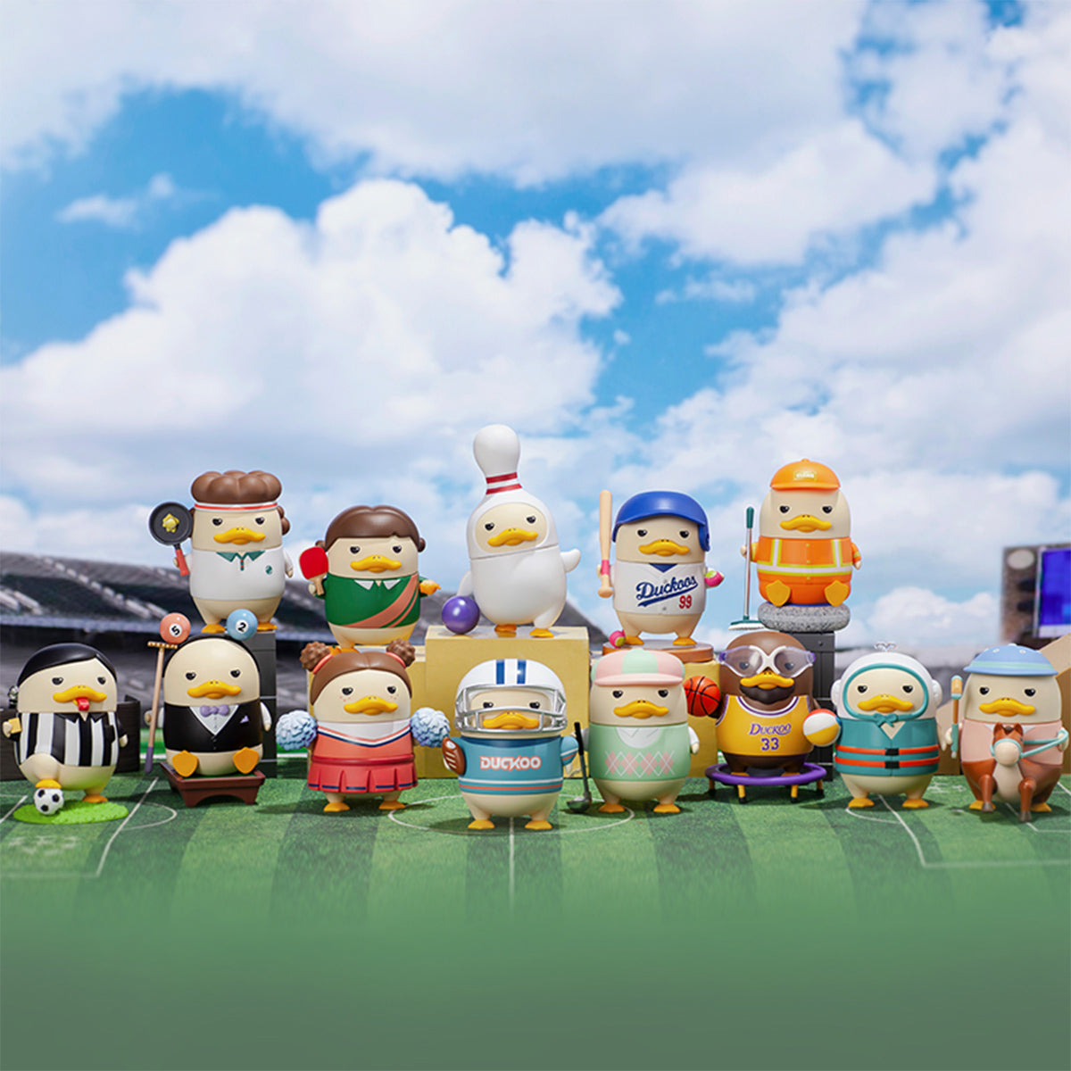 POP MART DUCKOO Ball Club Series