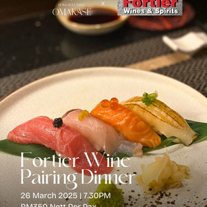 Fortier Wine Pairing Dinner at Hokkaido Table