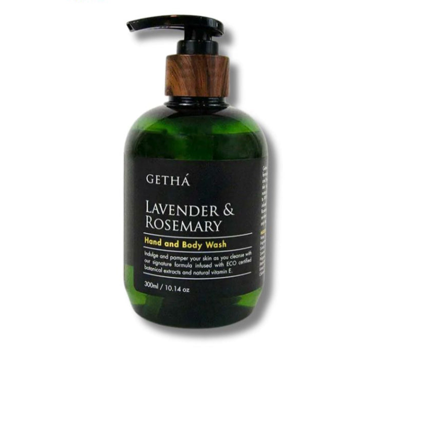 GETHA Hand & Body Lotion - Lavender & Rosemary