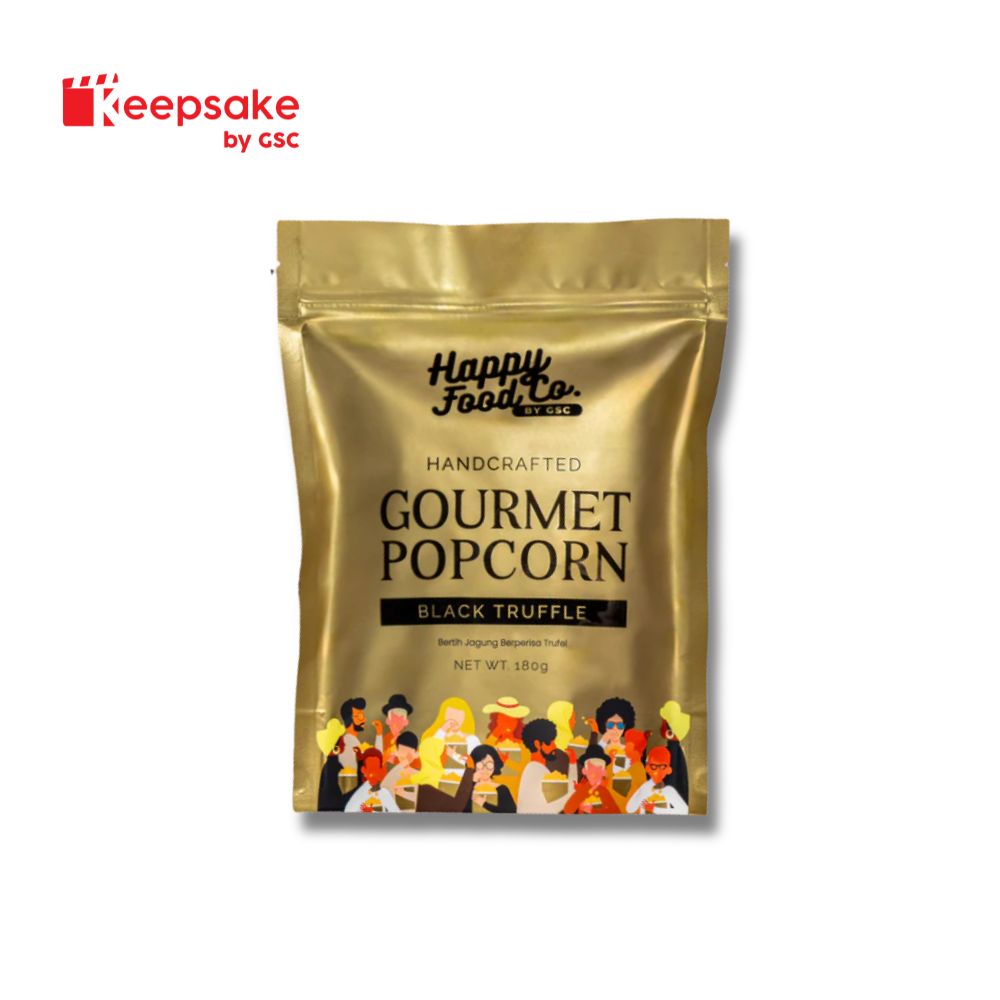 Happy Food Co Black Truffle Gourmet Popcorn