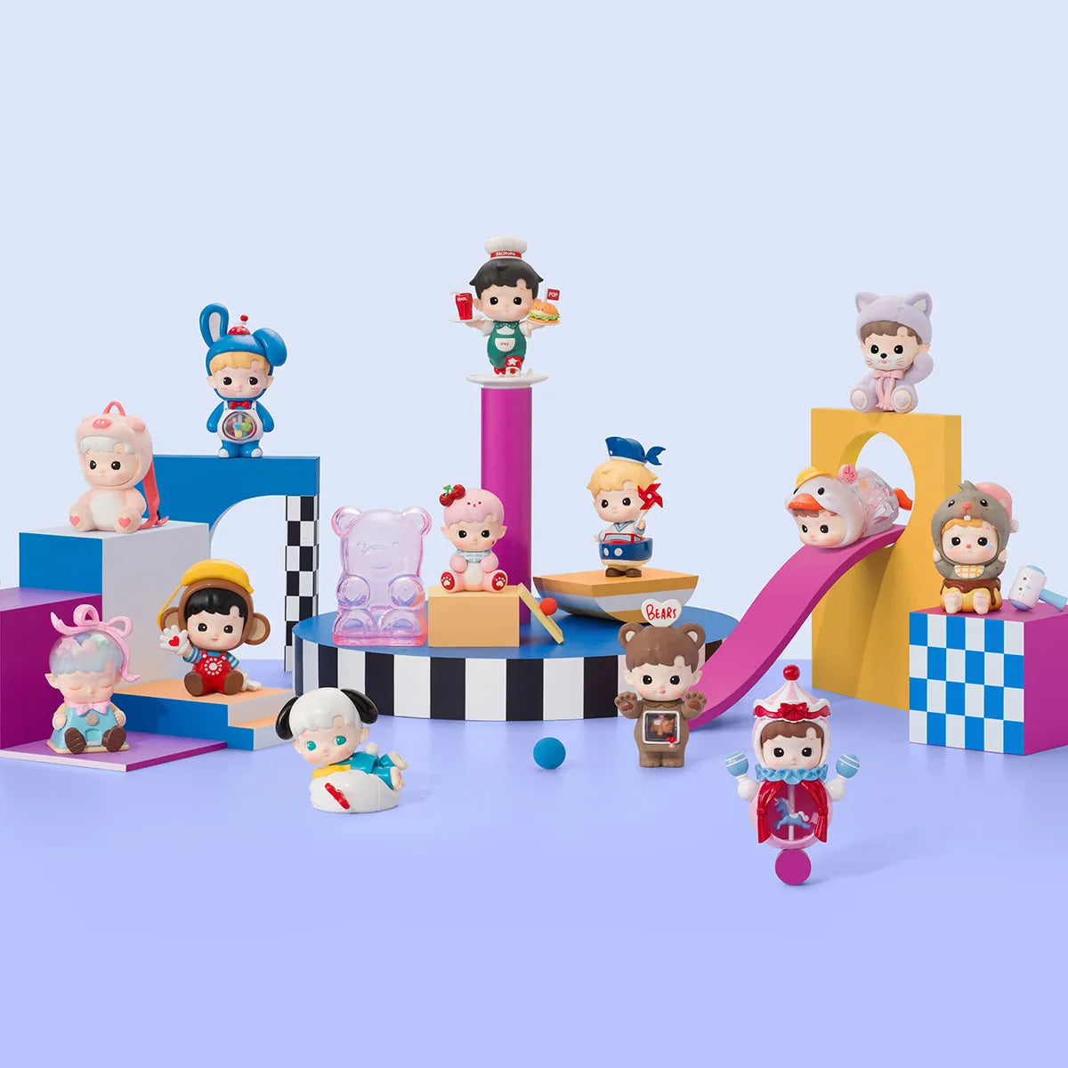 POP MART HACIPUPU Rolling Time Machine Series Figures (Blind Box)