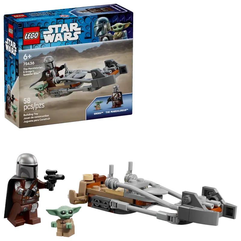 LEGO The Mandalorian & Grogu's Speeder Bike
