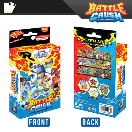 MONSTA GALAXY CARD: STARTER DECK BATTLE CRUSH