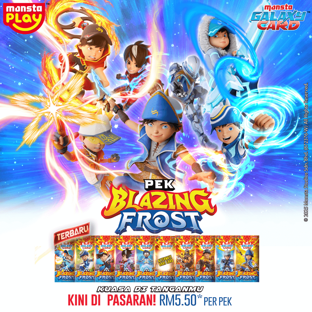 MONSTA GALAXYCARD : Pek Blazing Frost