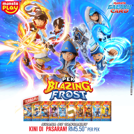 MONSTA GALAXYCARD : Pek Blazing Frost