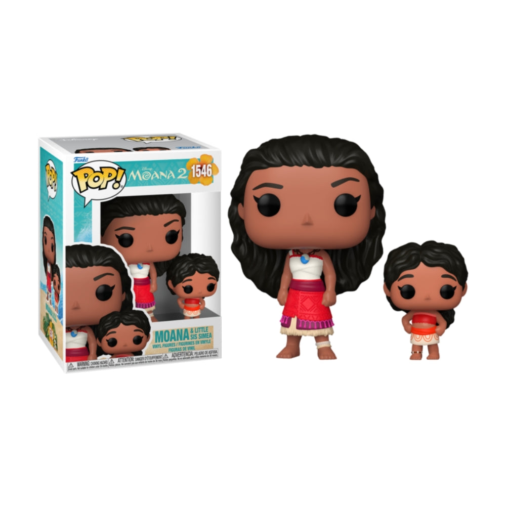 FUNKO POP! Moana 2 - Moana & Little Sis Simea