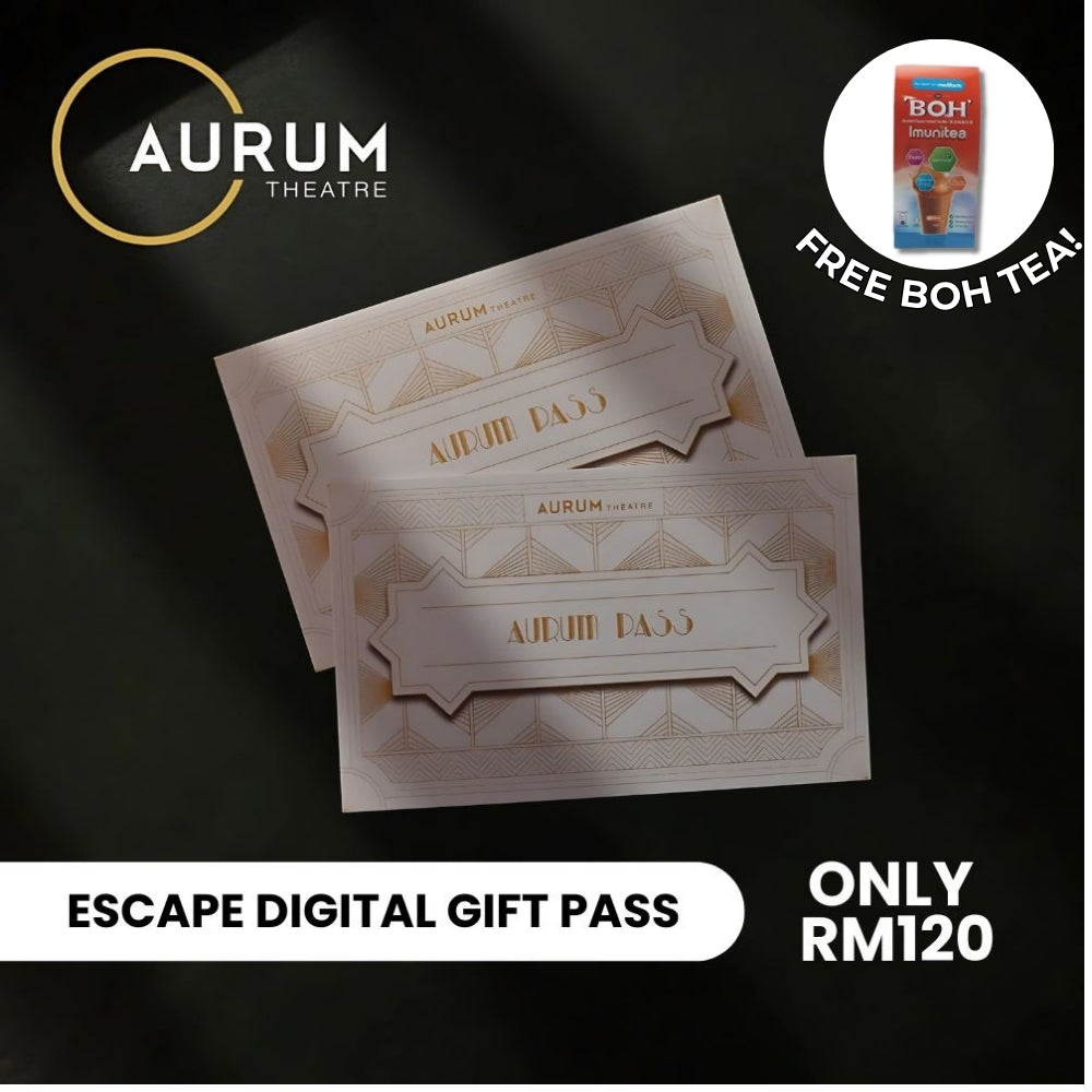 Aurum Theatre - Escape Digital Gift Pass