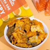 Crispy Salmon Skin (Salted Egg) by Happy Food Co - ONLINE PROMO: RM15! (NP: RM19)