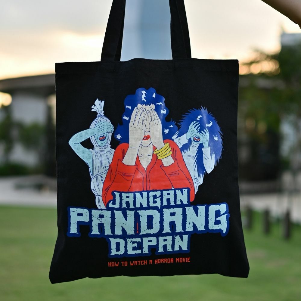 #JomWayang Collection - "Jangan Pandang Depan" Tote Bag